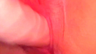 Solo fucking my gushing wet pussy