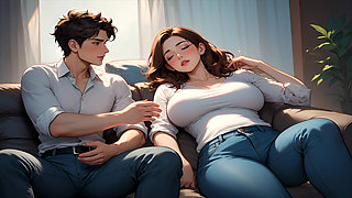 The pleasure of taking the fun pussy of two sisters-in-law.