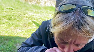 BLOWJOB IN THE CAR - I WANT TO SUCK YOUR COCK HERE AND NOW,