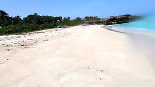 Swimming Naked in Cuba's Atlantic Ocean Waters