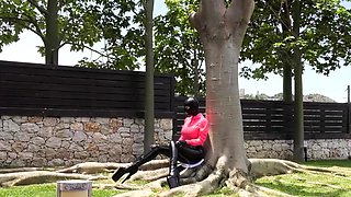 Latex outdoor sex