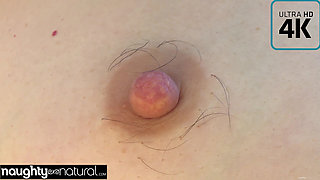 NAUGHTYNATURAL - Hairy Amateur Freya Mars XXX Outdoor Garden Solo Tease