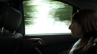 Brunette hardcore blowjob