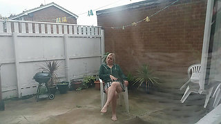 Ripley Strips off and Cums Outdoors