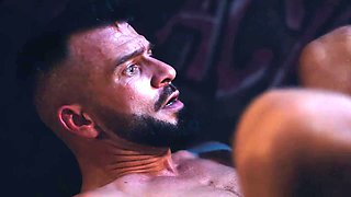 Ruslan Angelos Monster Cock Barebacks Alex Brand in Mafia Den