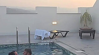Fucking in the Public Pool