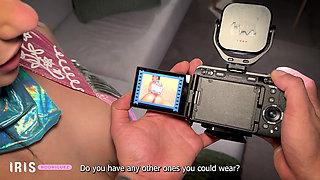 Photographer Shoves His Big Cock up the Ass of a Horny Model - Iris Rodriguez & Danner Mendez