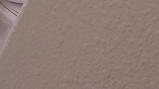 Stepmom getting ready to shower catches stepson watching and masturbating and wants his hard cock in her