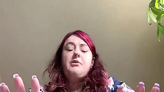 Giantess Discovers a Tiny and Has Fun Turning It Into Foot Slave and Squishy Toy