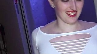 Teen-slut Alexa (23) Gangbang with Skinny Fuck Meat