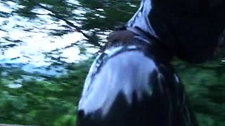 Hot muscled stud tommy defendi sizzling outdoor solo jerking