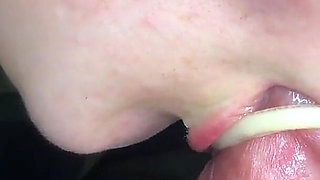 Swallowing Cum From Condom