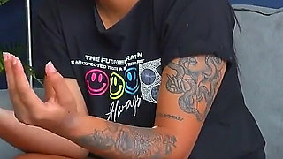 This Amateur Latina with a Big Ass Didnt Expect Our Interview Would Turn Into Rough Riding and a Facial