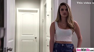 Sexy Teens With Nice Asses Gets Stepbrothers Big Dick After They Celaned It