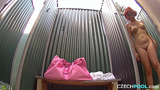 Czech Pool 12: Wet Ginger Pussy