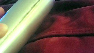 Sexy Busty Amateur Blonde Toys Orgasm