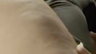 The Exhibitionist Girl First Masturbates Then Gives a Blowjob