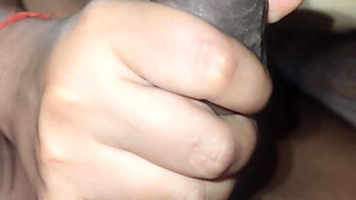 Handjob at Home with Angelmona Evening