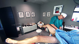 Mr Peebody in Mistress Aprils Clinic