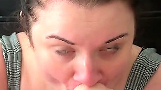 BJ CIM Swallow Plus Pussy Clean up