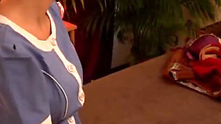 Lesbian Temptation - Blushing Straight Beauty Gives in to an Intimate Women Only Massage