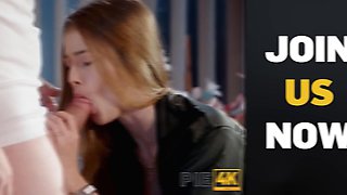 Cherry Crush the Naughty Redheaded Bride Gives Her Husband Emmanuel Torquemada a Steamy Blow
