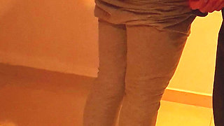 Masked Hotwife Gives Promised Blowjob and Titjob to Friend