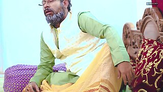 Tharki Burha step Father-in-law Fucks Four Newly Married Daughters in Law ( Hindi Audio )