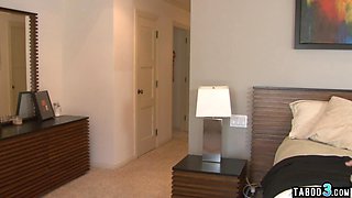 Big boobed teen seduced her BFFs stepdad