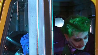 Joker and Two Face Seduce Superhero Sluts in Kinky XXX