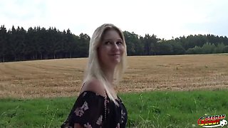 Skinny German Teen 18 - Blonde Scout Fucked Hard in First Casting 4K