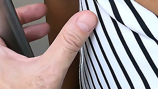Stranger Touch My Tits on Train and Liked!