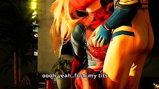 Deadpool vs Wolverine. Crazy Sexual Fight - Trailer -