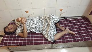 Desi Bhabhi Getting Massage From Devar Then Fucked Hard In Village