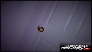 Femdom Caged With Natural Busty Brunette - Valentina Nappi And Mark White