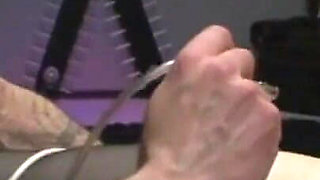 Dominating hanging out and wax playing