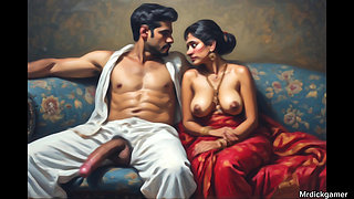 Indian sugar daddy fucking 20 year old hot sexy bitch