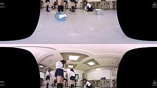 All-Girl School VR Part 1 - Huge Collection of Hot Japanese Schoolgirls Harem