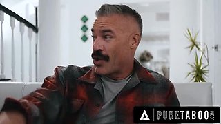 Hot Asian Stepsisters Lulu Chu & Kimmy Kimm Fuck Stepdad Lookalike - Hardcore Threesome