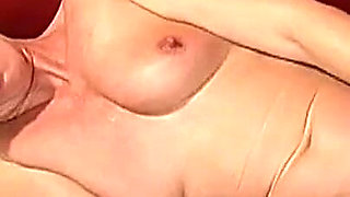 Vintage Mature MILF Masturbates Her Ass and Pussy with a Big Dildo and Enjoys