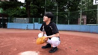 Japanese Teen In Uniform Banged Sideways