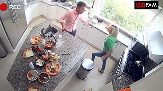 Stepsis Begs For Stepbro's Cock After Thanksgiving Dinner