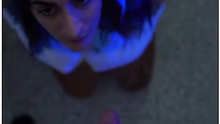 Blue Rabbit Kawaii Yourgreenlullaby Suck Dick Hot Ahegao