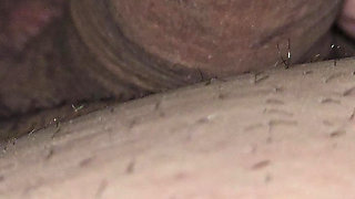 Step mom take care of injured step son big dick in erection by giving him a handjob
