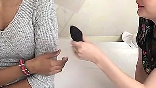 Lesbian Session with a Mixed-race Woman