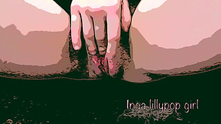 Cartoon Teen Masturbating in the Forest