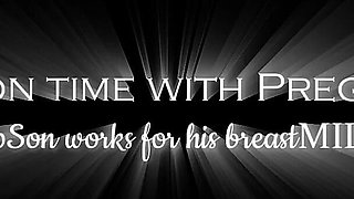 Quality Strap-on Time with Pregnant Stepmom Stepson Works for His Breastmilk