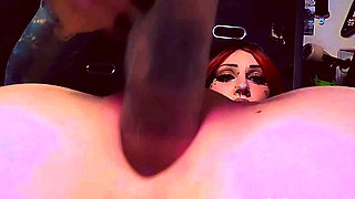 Close Up Pierced Twat Toying