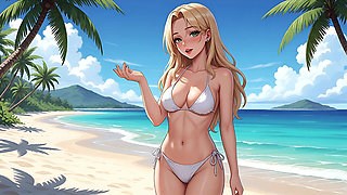 Caribbean Valentine Getaway, Anime Hentai POV