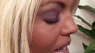 Sexy Latina MILF Jordan fucked by big black cock at shooting